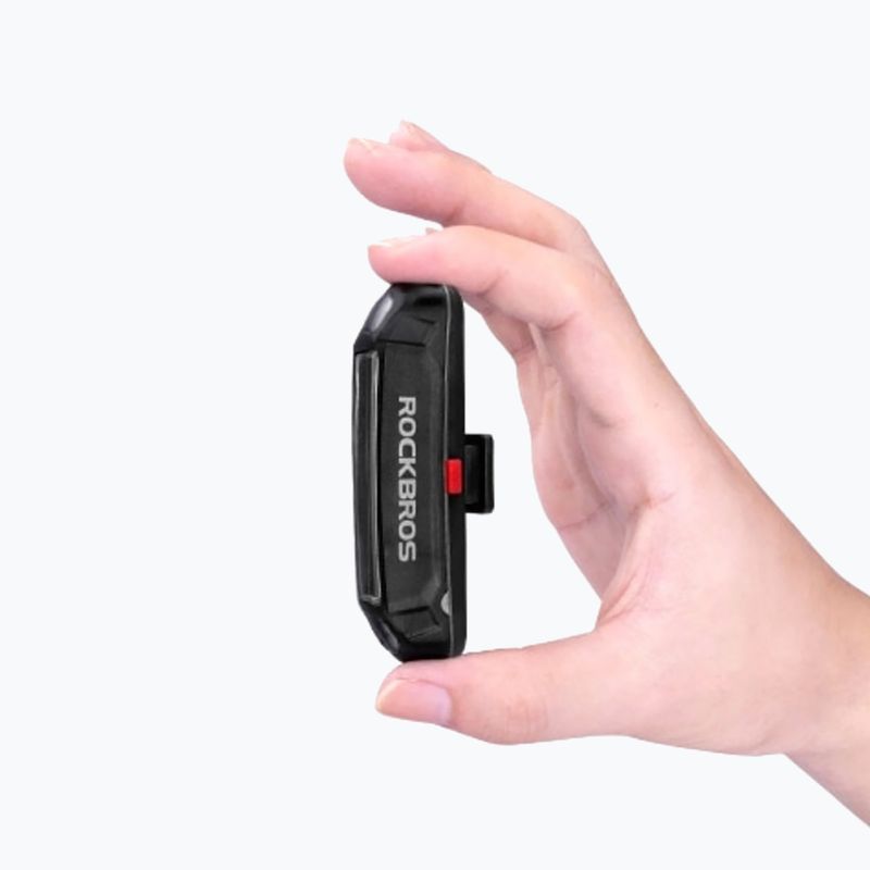 Lampada posteriore per bicicletta Rockbros A54BK nero 2