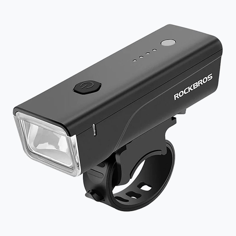 Rockbros luce anteriore per bicicletta 24510003 260 lm nero
