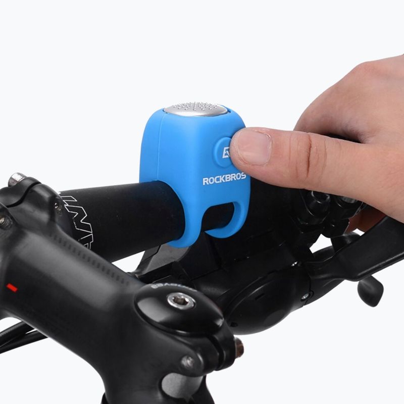 Campanello per bicicletta Rockbros CB1709 blu 5