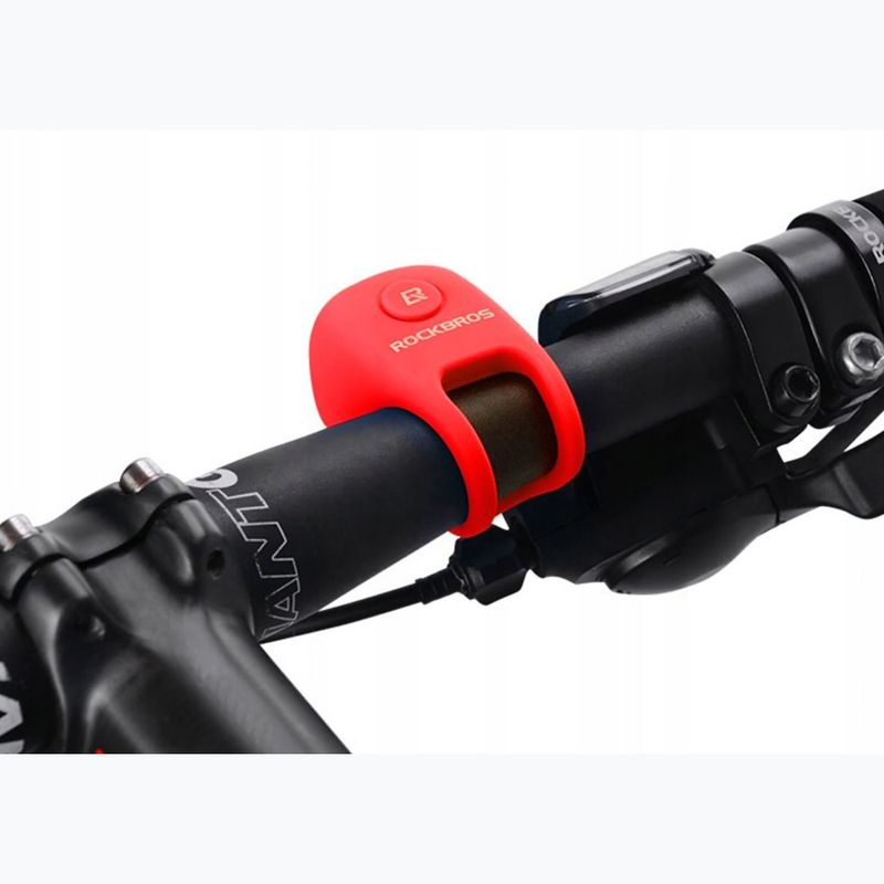 Campanello per bicicletta Rockbros CB1709 rosso 4