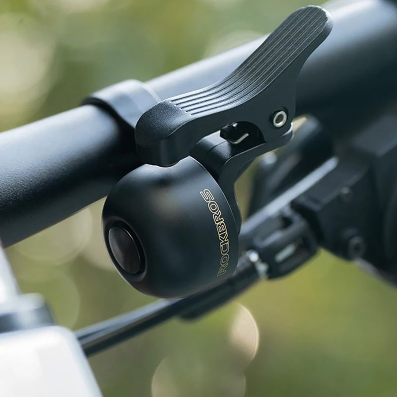 Campanello per bicicletta Rockbros sinistro 34210007 nero 4