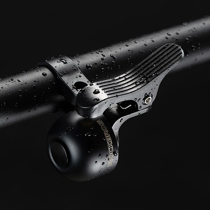 Campanello per bicicletta Rockbros sinistro 34210007 nero 5