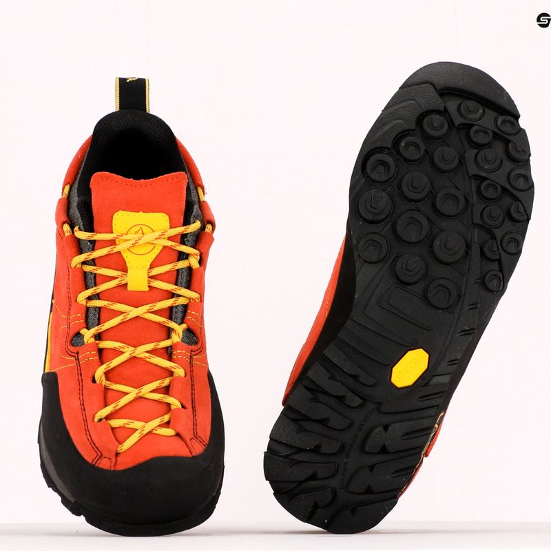 Scarpa da avvicinamento da uomo La Sportiva Boulder X rosso 10