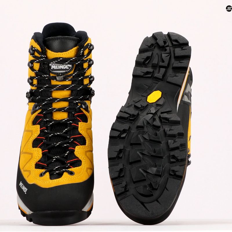 Scarpe da trekking da uomo Meindl Litepeak PRO GTX giallo/nero 9