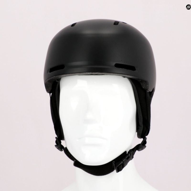 Casco da snowboard Quiksilver Journey nero vero 9