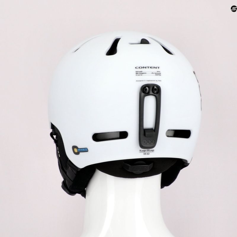 Casco da sci POC Fornix idrogeno bianco opaco 6