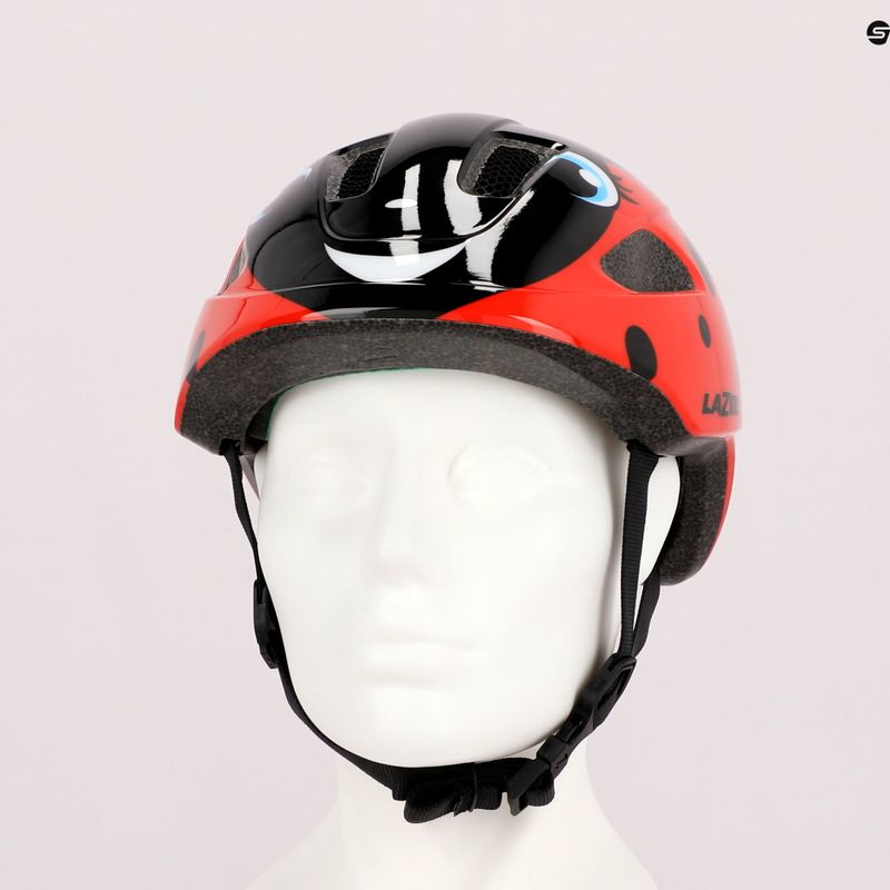 Casco da bici per bambini Lazer Pnut KC coccinella 9