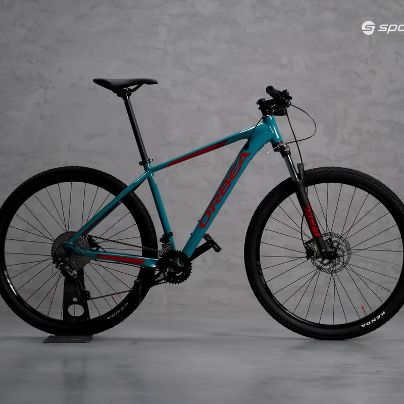 Orbea MX 40 29 blu/rosso mountain bike 16