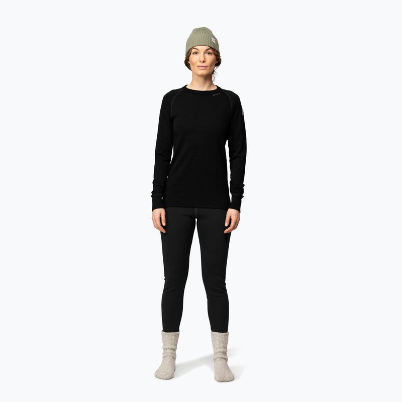 Felpa termica donna Devold Expedition Merino 235 black 2