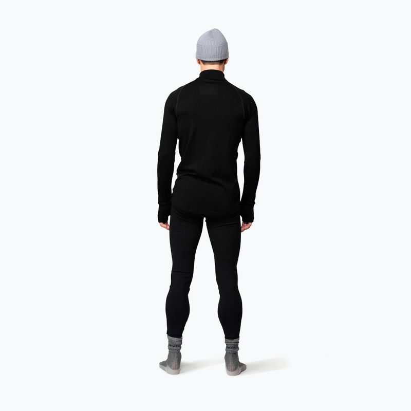Felpa termica uomo Devold Expedition Merino 235 Zip Neck black 2