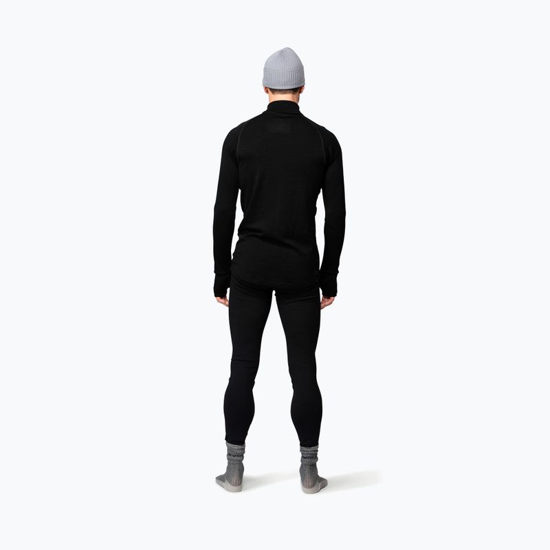 Felpa termica uomo Devold Expedition Merino 235 Zip Neck black 3
