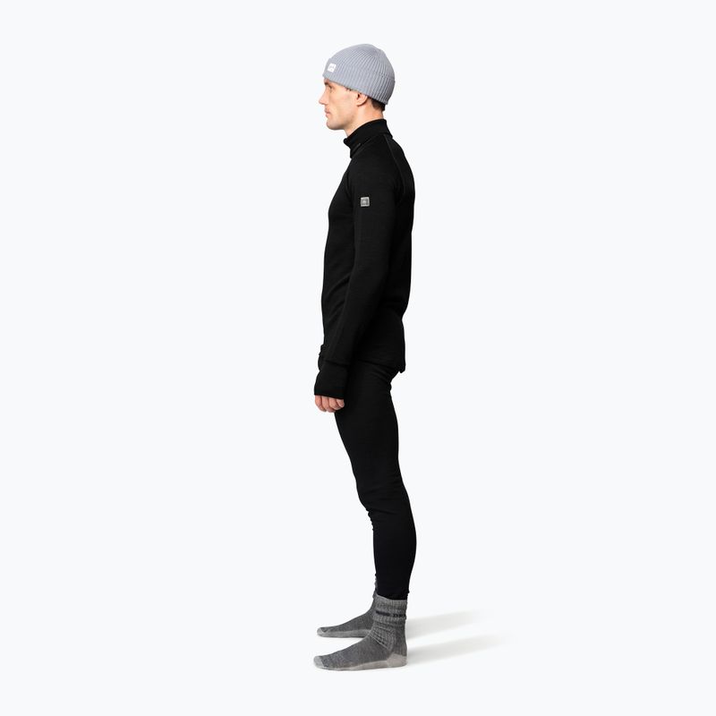 Felpa termica uomo Devold Expedition Merino 235 Zip Neck black 4