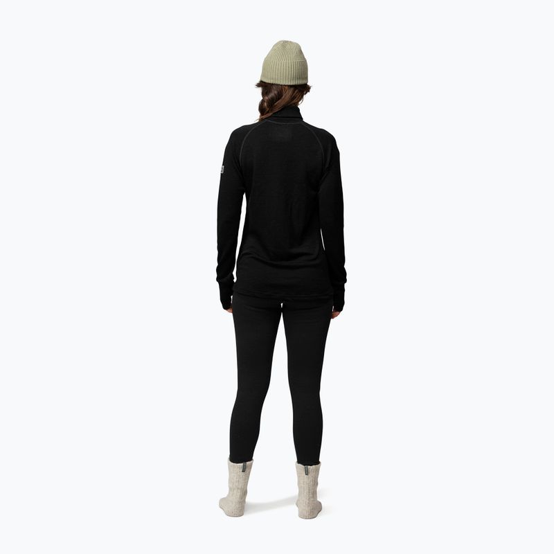 Felpa termica donna Devold Expedition Merino 235 Zip Neck black 3