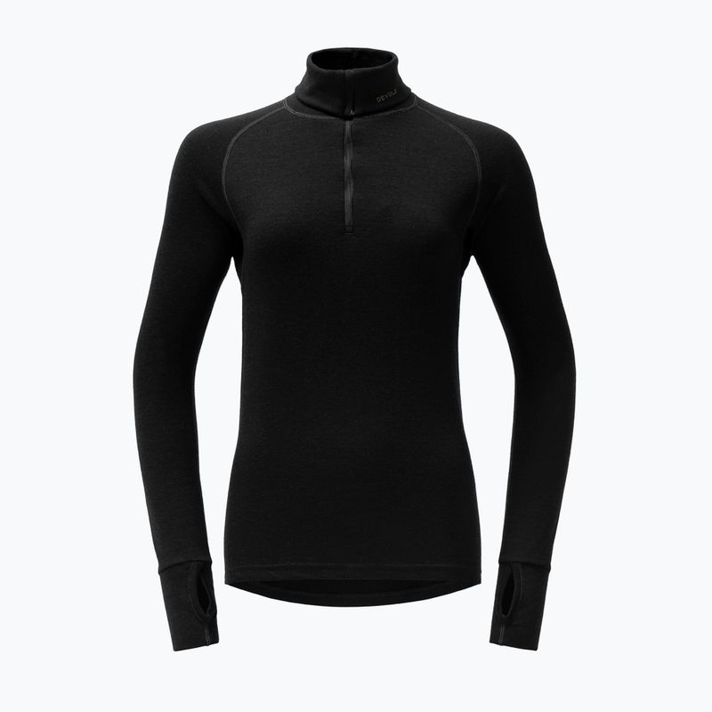 Felpa termica donna Devold Expedition Merino 235 Zip Neck black 5