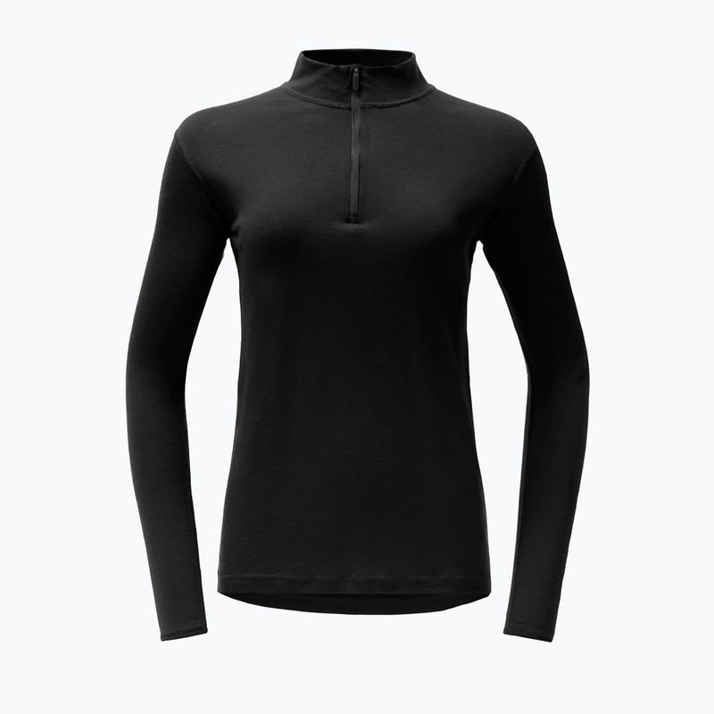 Felpa termica donna Devold Breeze Merino 150 Zip Neck black 5