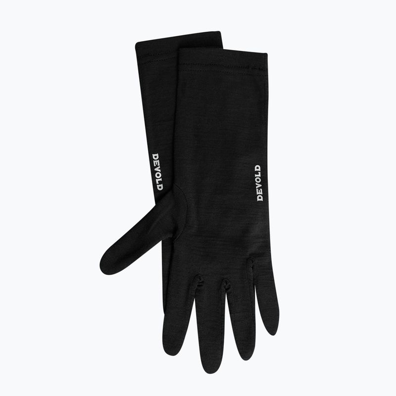 Guanti Devold Innerliner Merino black 2