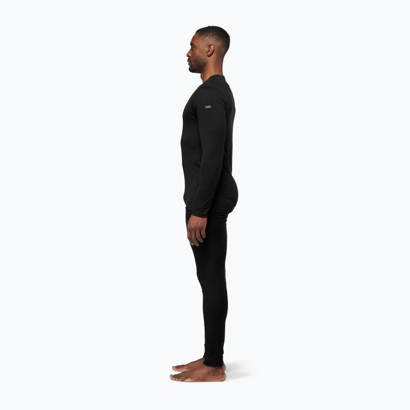 Felpa termica uomo Devold Breeze Merino 150 black 4