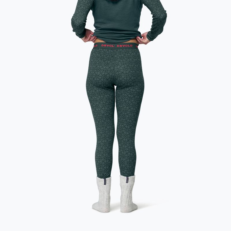 Pantaloni termici da donna Devold Duo Active Merino 205 Longs woods 2