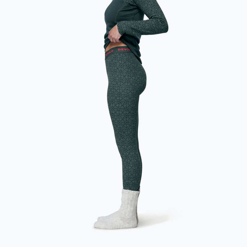 Pantaloni termici da donna Devold Duo Active Merino 205 Longs woods 3