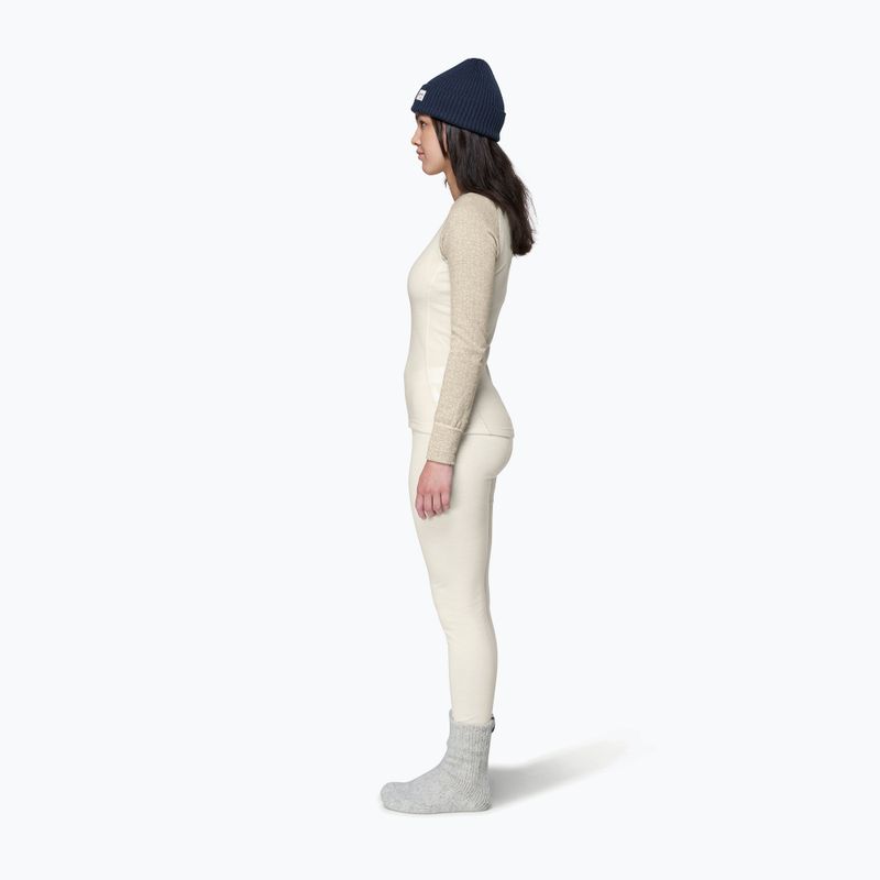 Felpa termica donna Devold Duo Active Merino 205 raw white 4