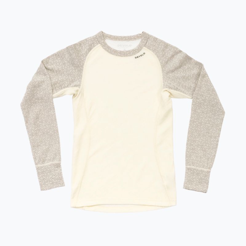 Felpa termica donna Devold Duo Active Merino 205 raw white 5