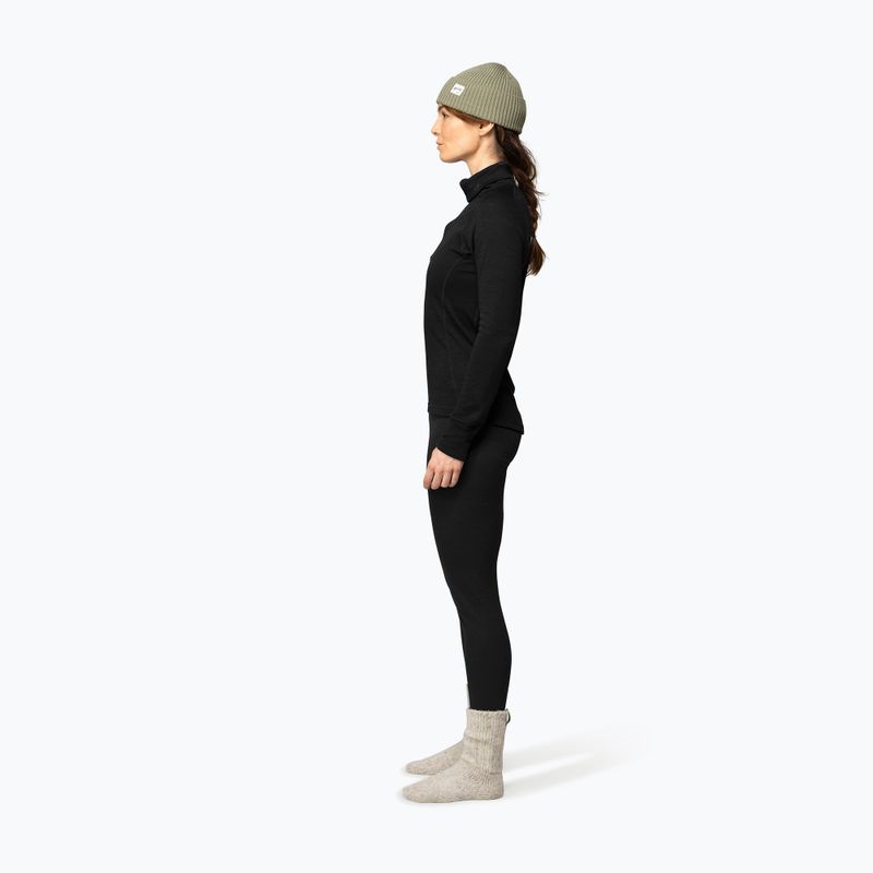 Felpa termica donna Devold Duo Active Merino 205 Zip Neck black 4