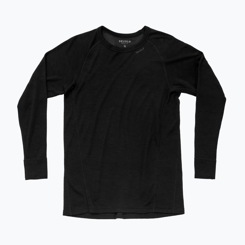Felpa termica uomo Devold Duo Active Merino 205 black 5