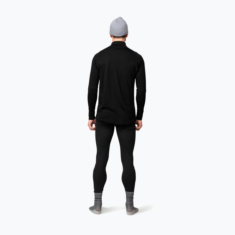 Felpa termica uomo Devold Duo Active Merino 205 Zip Neck black 3