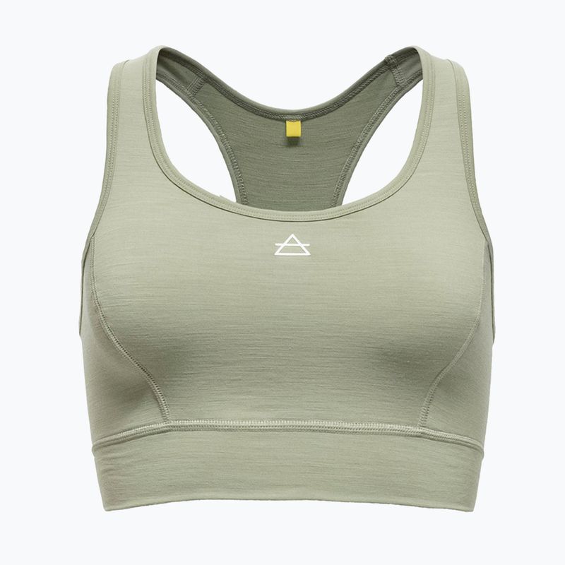Reggiseno termico Devold Berle Merino fog 5