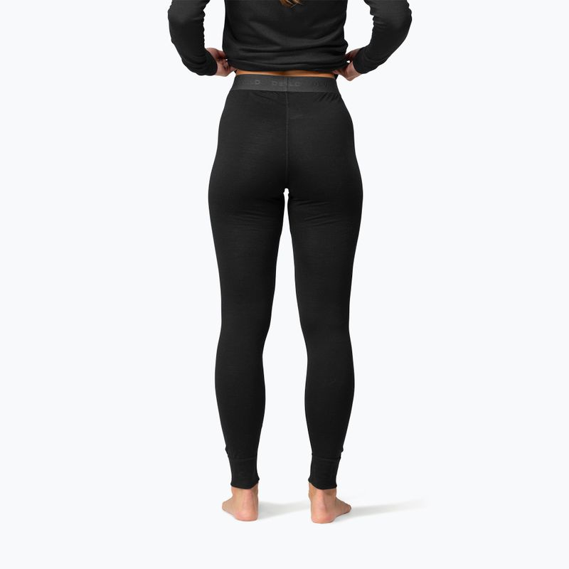 Pantaloni termici da donna Devold Breeze Plus Merino 200 Longs black 2