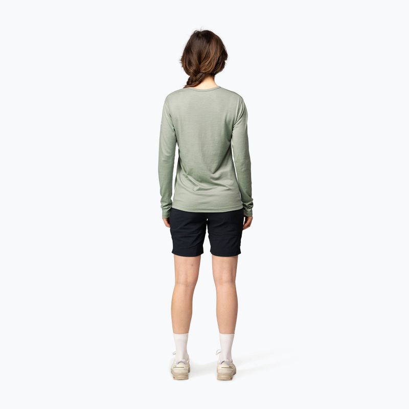 Felpa termica donna Devold Breeze Plus Merino 200 fog 3