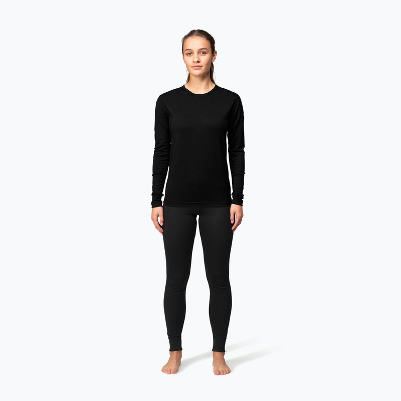 Felpa termica donna Devold Breeze Plus Merino 200 black 2