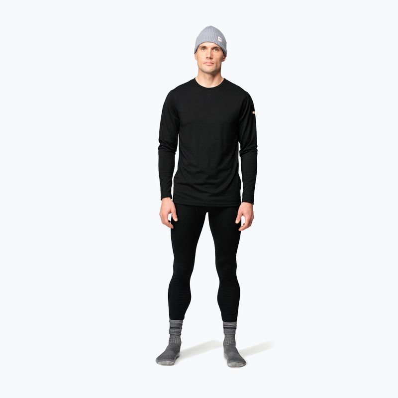 Felpa termica uomo Devold Breeze Plus Merino 200 black 2