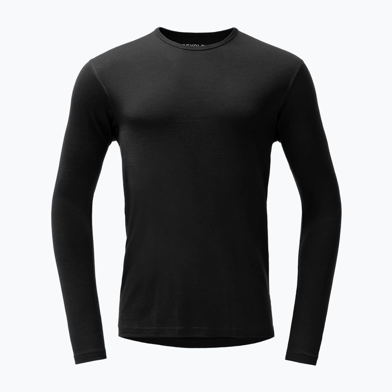 Felpa termica uomo Devold Breeze Plus Merino 200 black 5