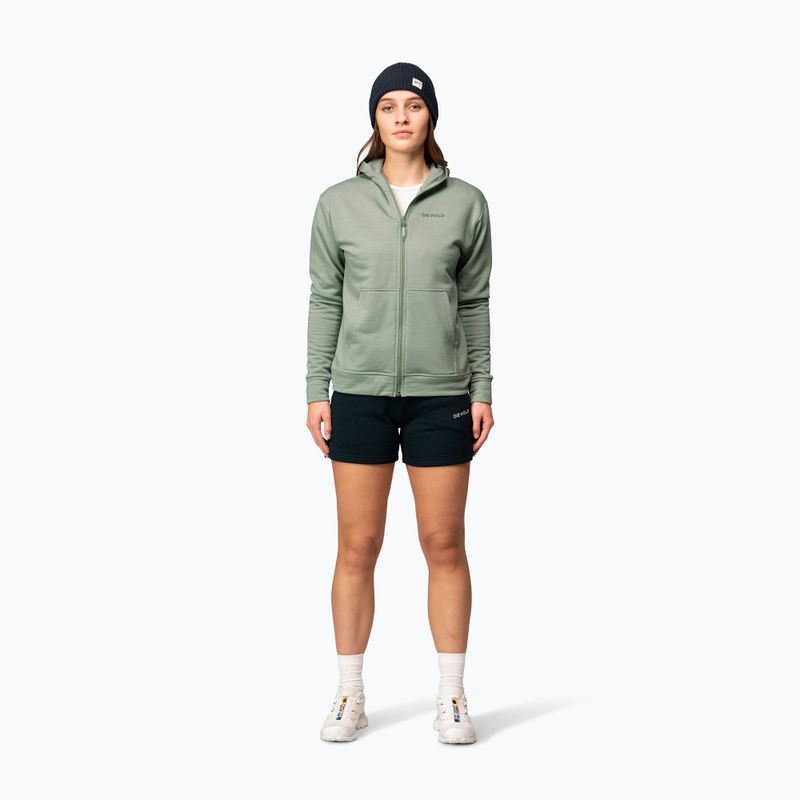 Felpa donna Devold Everyday Zip Hoodie fog 2