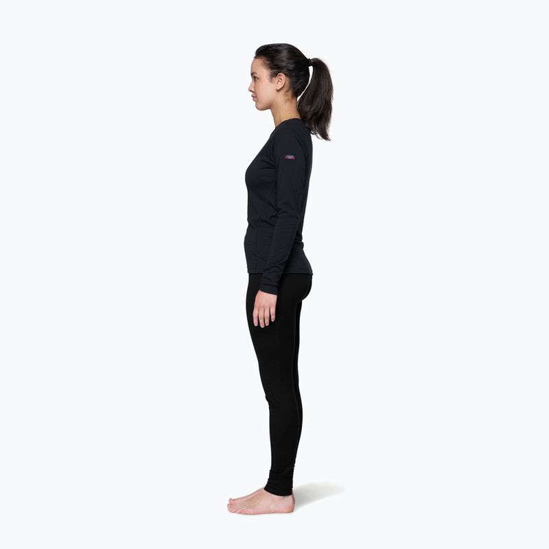 Felpa termica donna Devold Breeze Merino 150 black 4