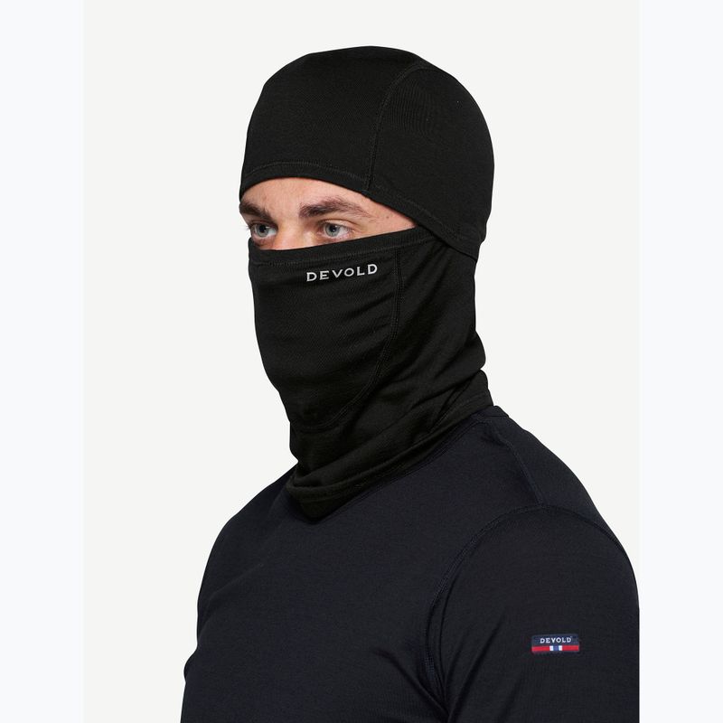 Passamontagna Devold Breeze Merino 150 black 3