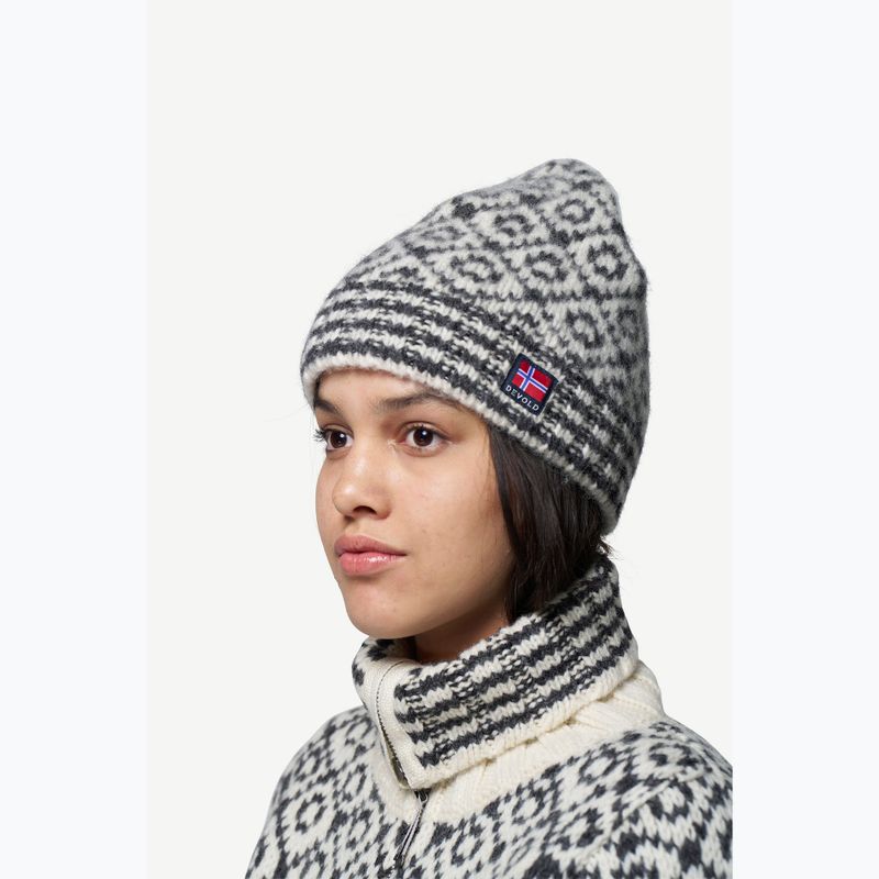 Cappello invernale Devold Svalbard Wool offwhite/anthracite 2