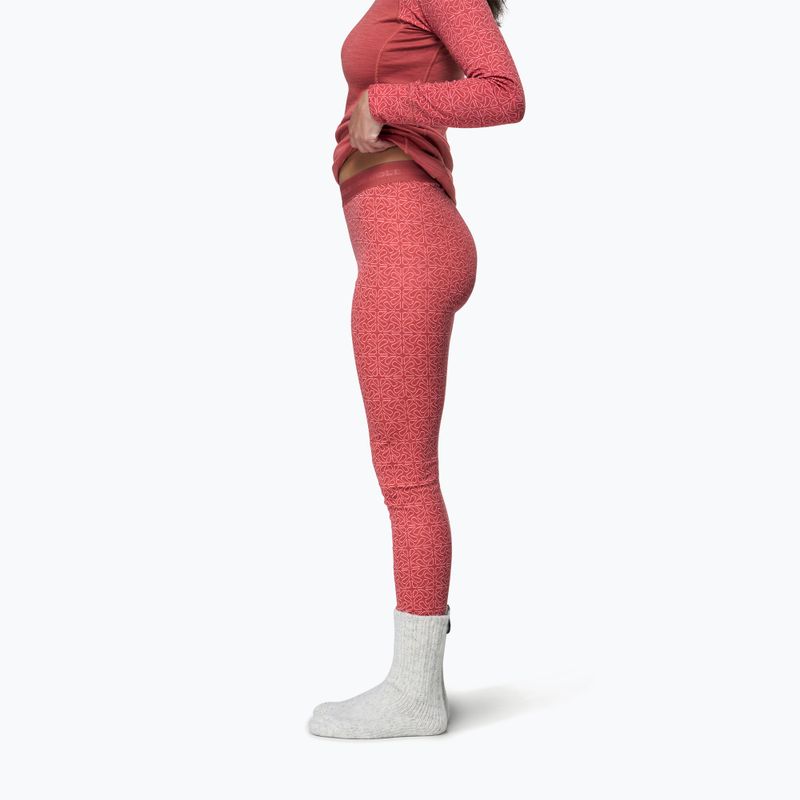 Pantaloni termici da donna Devold Duo Active Merino 205 Longs marsala 3