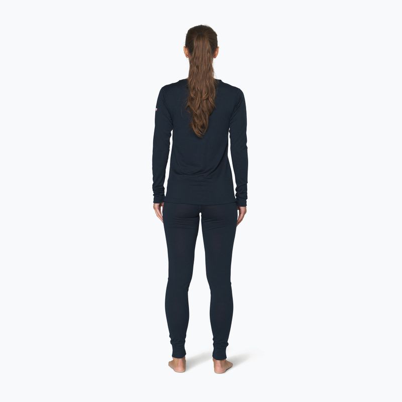 Felpa termica donna Devold Breeze Plus Merino 200 ink 3