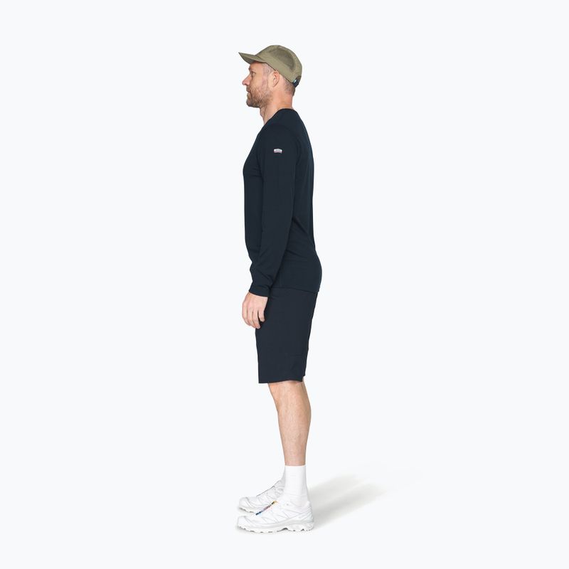 Felpa termica uomo Devold Breeze Plus Merino 200 ink 4