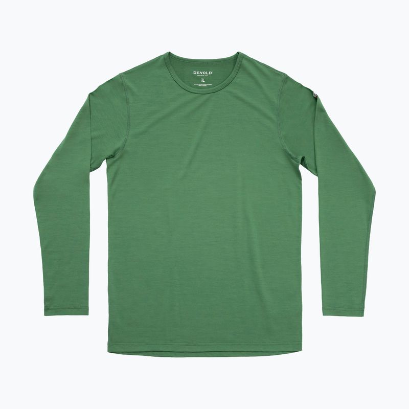 Felpa termica uomo Devold Breeze Plus Merino 200 clover 5