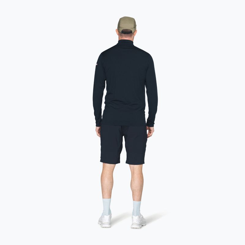 Felpa termica uomo Devold Breeze Plus Merino 200 Zip Neck ink 3