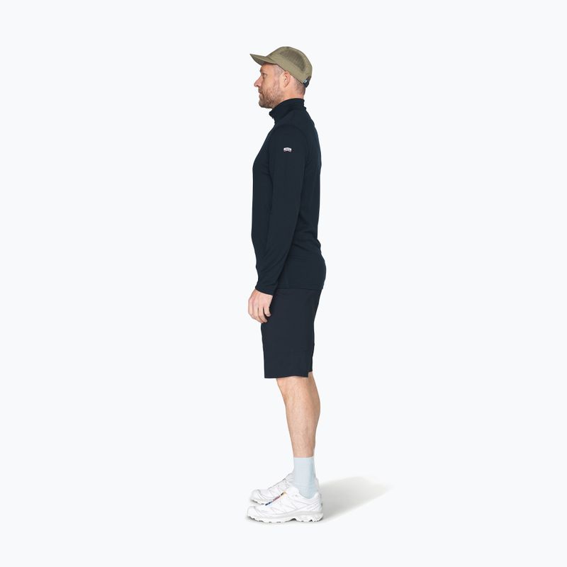 Felpa termica uomo Devold Breeze Plus Merino 200 Zip Neck ink 4
