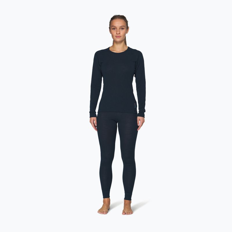 Felpa termica donna Devold Adventure Merino 190 ink 2