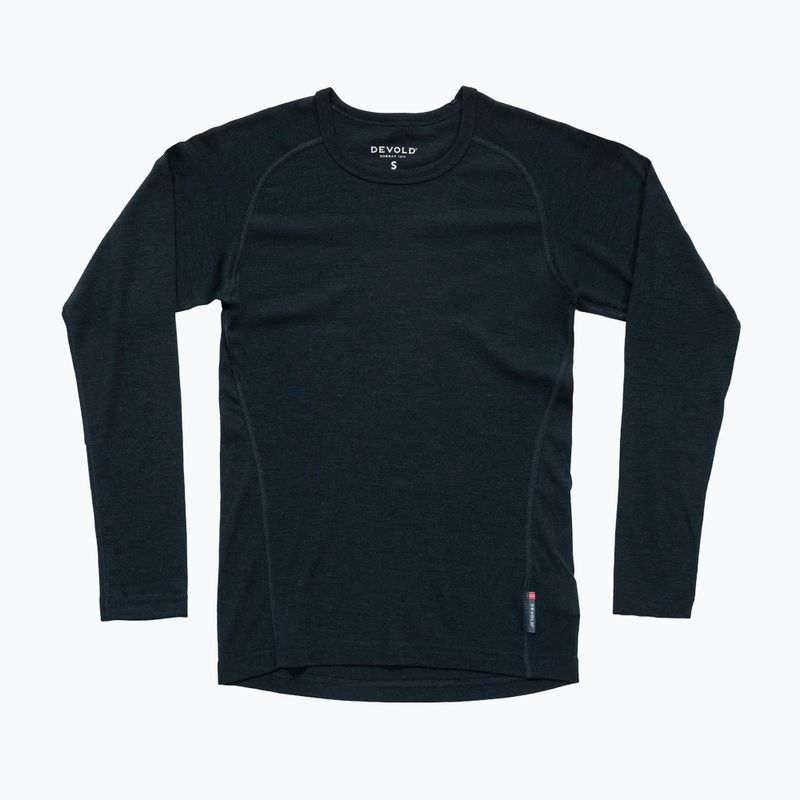 Felpa termica donna Devold Adventure Merino 190 ink 4