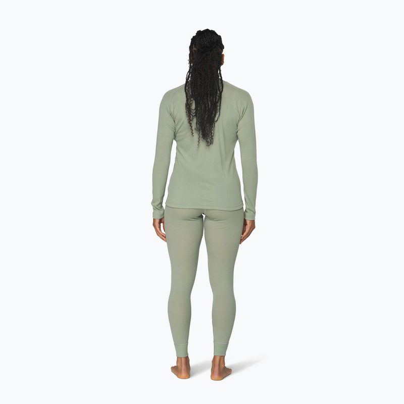 Felpa termica donna Devold Adventure Merino 190 High Neck fog 3