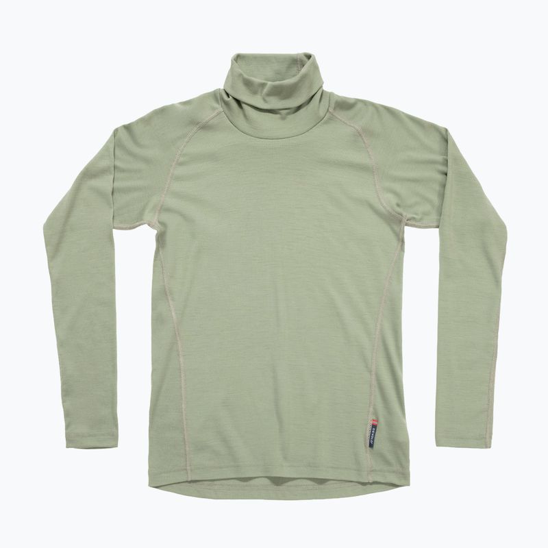 Felpa termica donna Devold Adventure Merino 190 High Neck fog 5