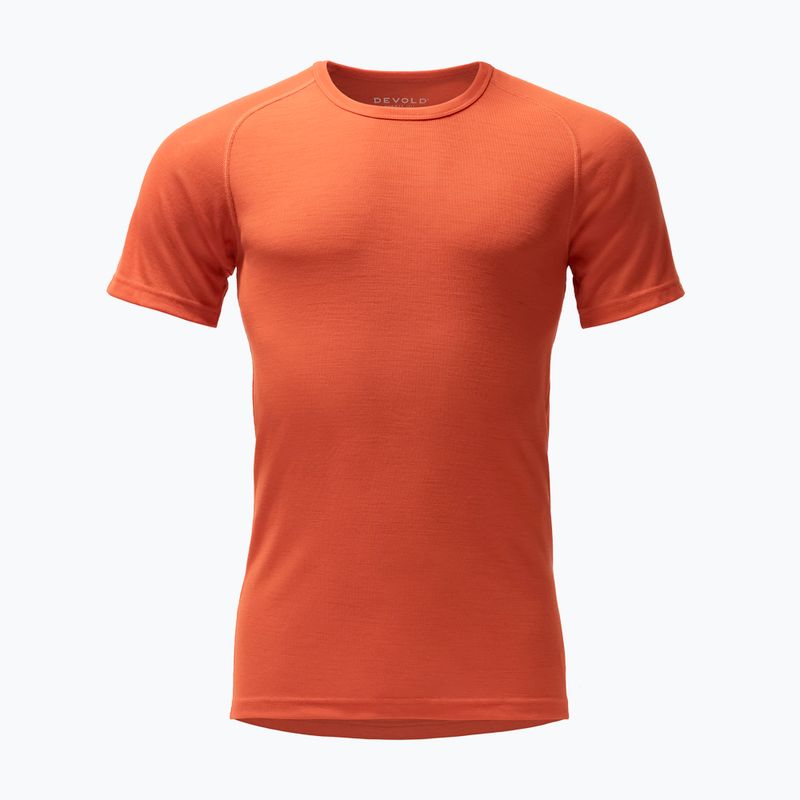 Maglia termica da uomo Devold Adventure Merino 190 Tee Brick 5