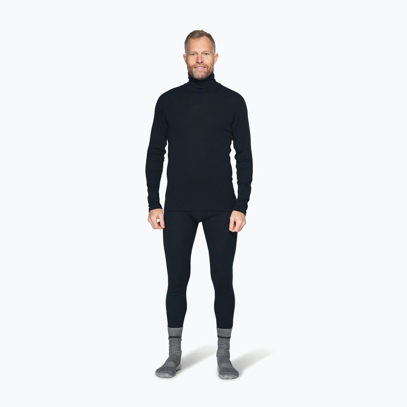Felpa termica uomo Devold Adventure Merino 190 High Neck ink 2